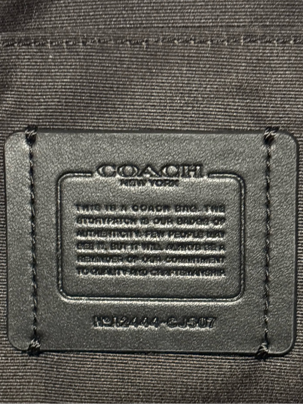 Coach Black Elias Belt & Crossbody Bag - Picture 5 of 16